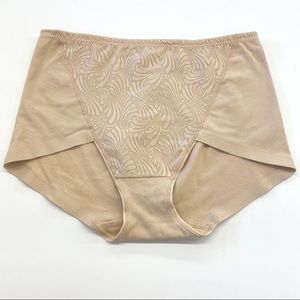 Bali high leg girdle panty underwear size m